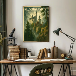 Neuschwanstein Castle Poster