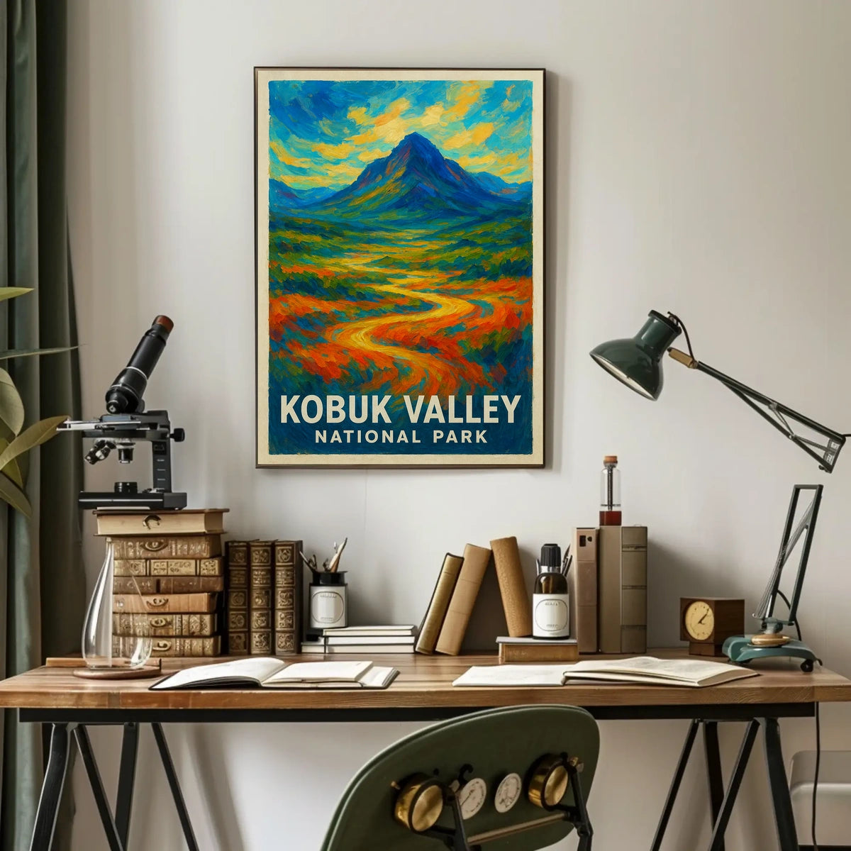 Kobuk Valley National Park Poster Wall Art Alaska Landscape