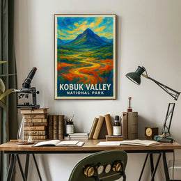 Kobuk Valley National Park Poster Wall Art Alaska Landscape