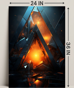 Geometric Inferno Poster