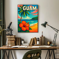 Guam Tropical Paradise Poster