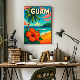 Guam Tropical Paradise Poster