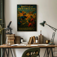 Battle Of New Orleans A Pivotal Clash Poster