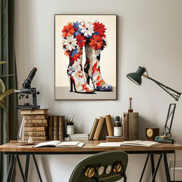 Floral Fashion Statement Poster