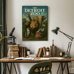 The Detroit Zoo Poster