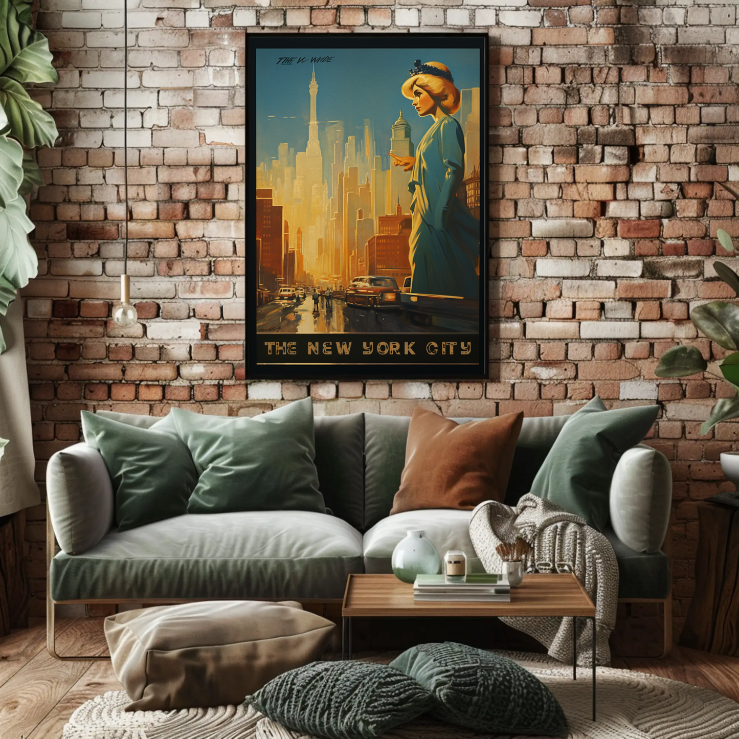 New York City Vintage Poster