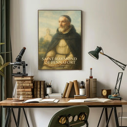 Saint Raymond Of Peñafort Poster