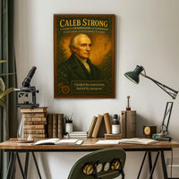 Caleb Strong A Legacy of Determination Poster