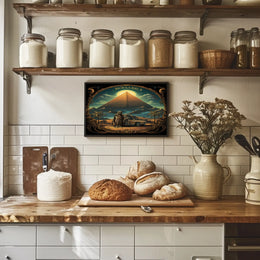 Mystical Journey In The Desert Poster