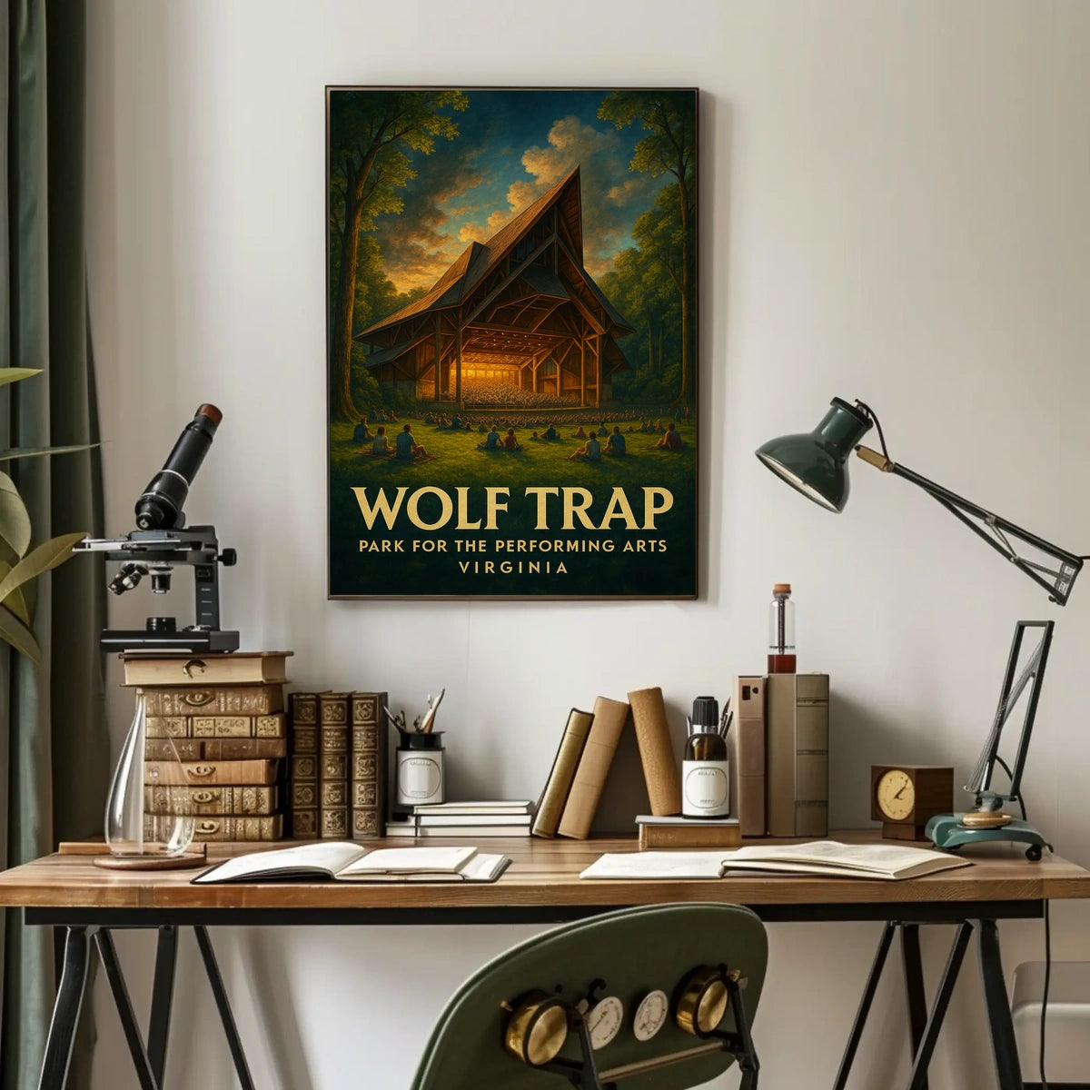 Wolf Trap Park For The Performing Arts Poster