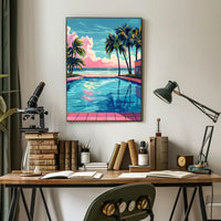 Tropical Oasis Poster