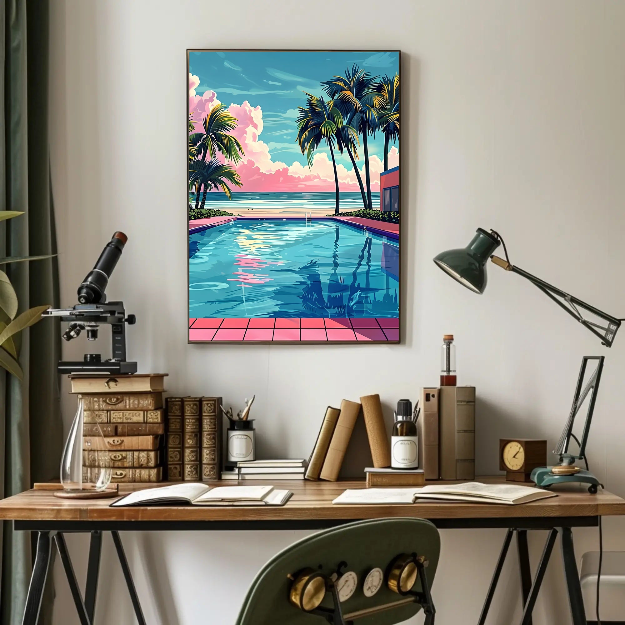 Tropical Oasis Poster