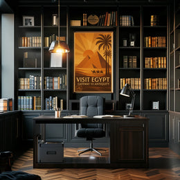 Visit Egypt Gateway to Antiquity Poster