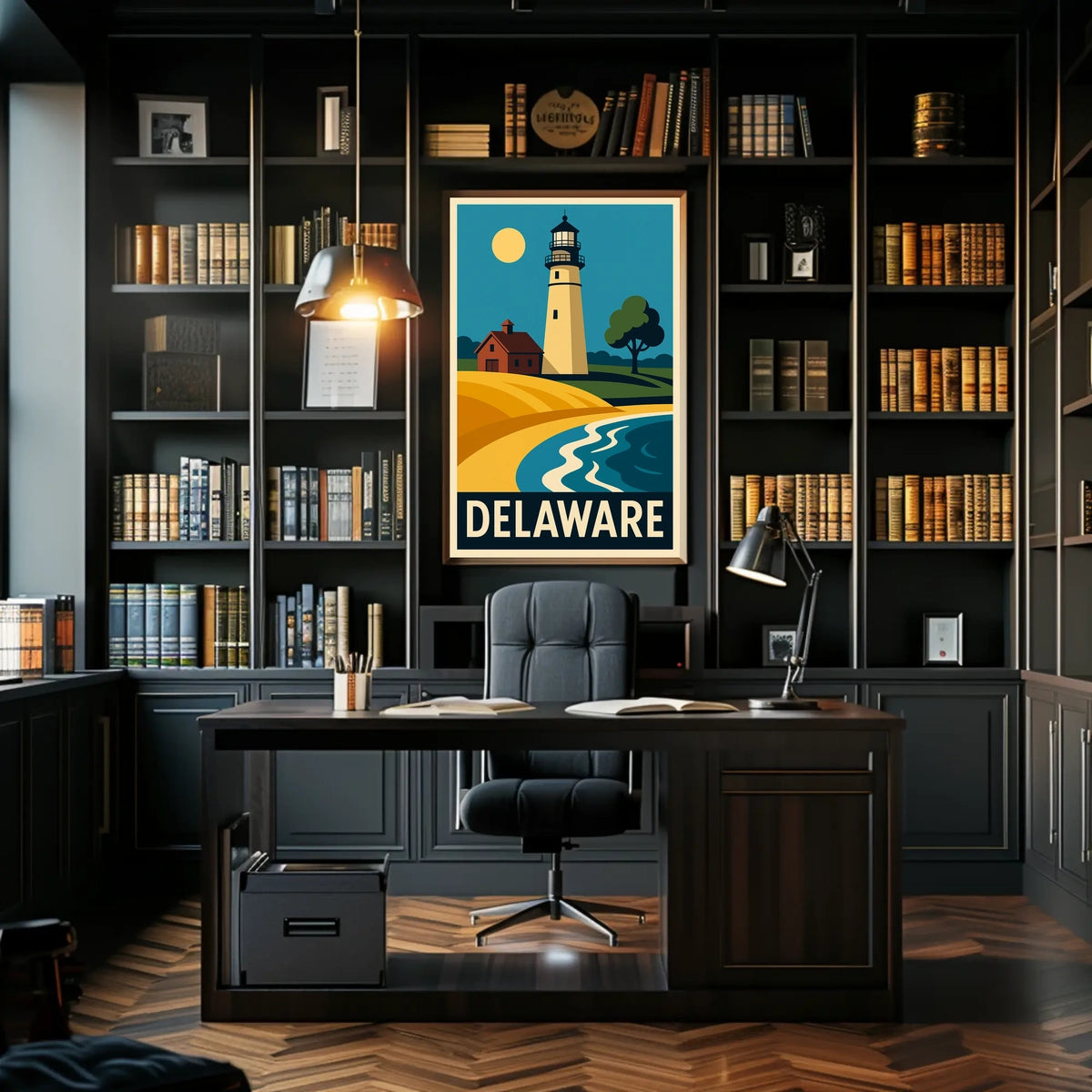 Delaware Lighthouse Poster