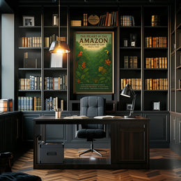 The Heart of the Amazon A Sanctuary of Life Poster