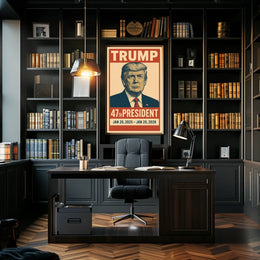 Trump 47Th President Poster