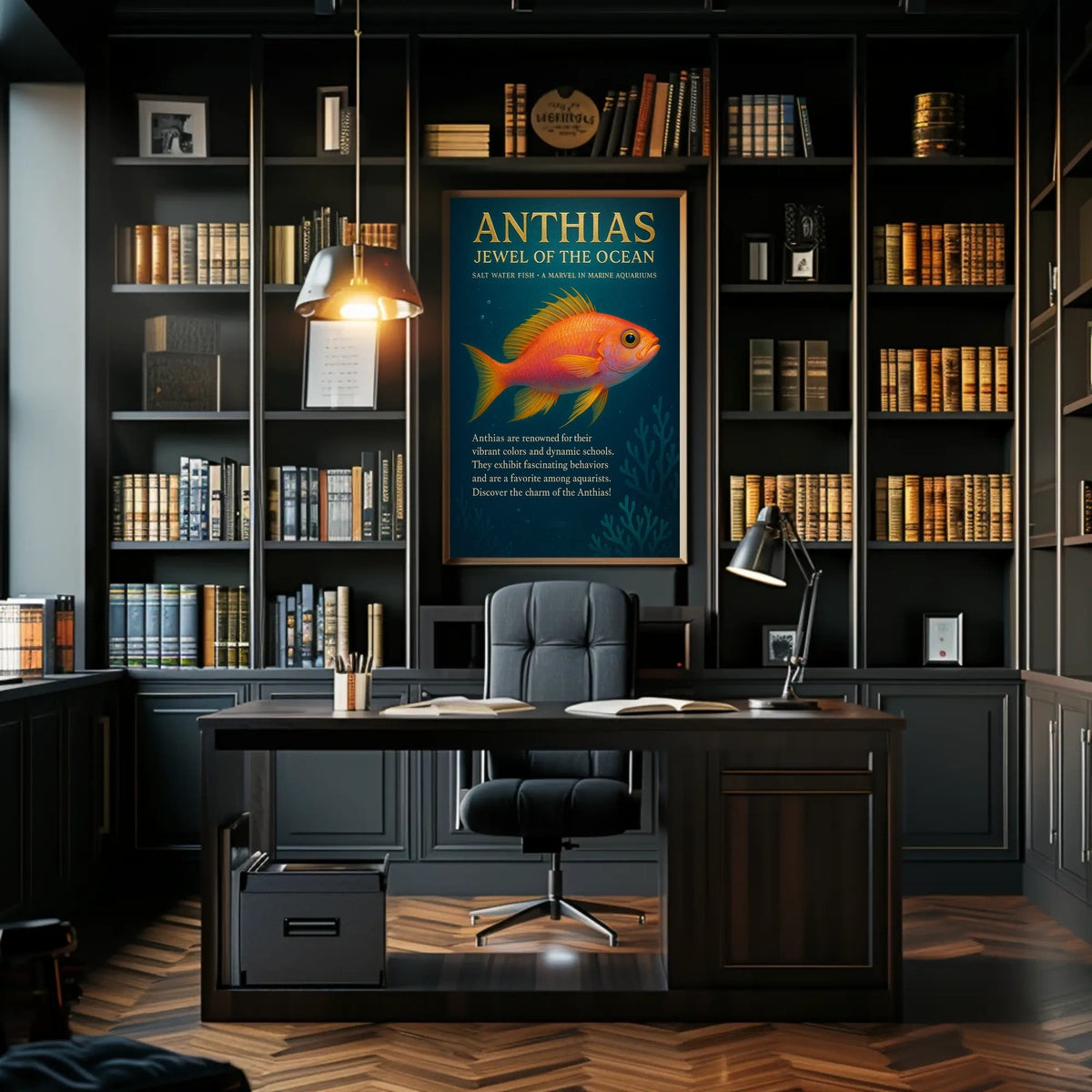 Anthias Jewel of the Ocean Poster