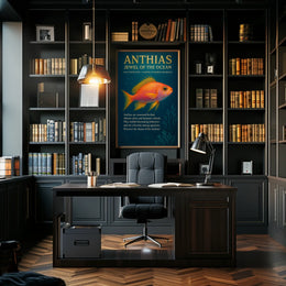 Anthias Jewel of the Ocean Poster