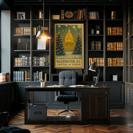 Washington, D.C. Capital Of Cheer Poster