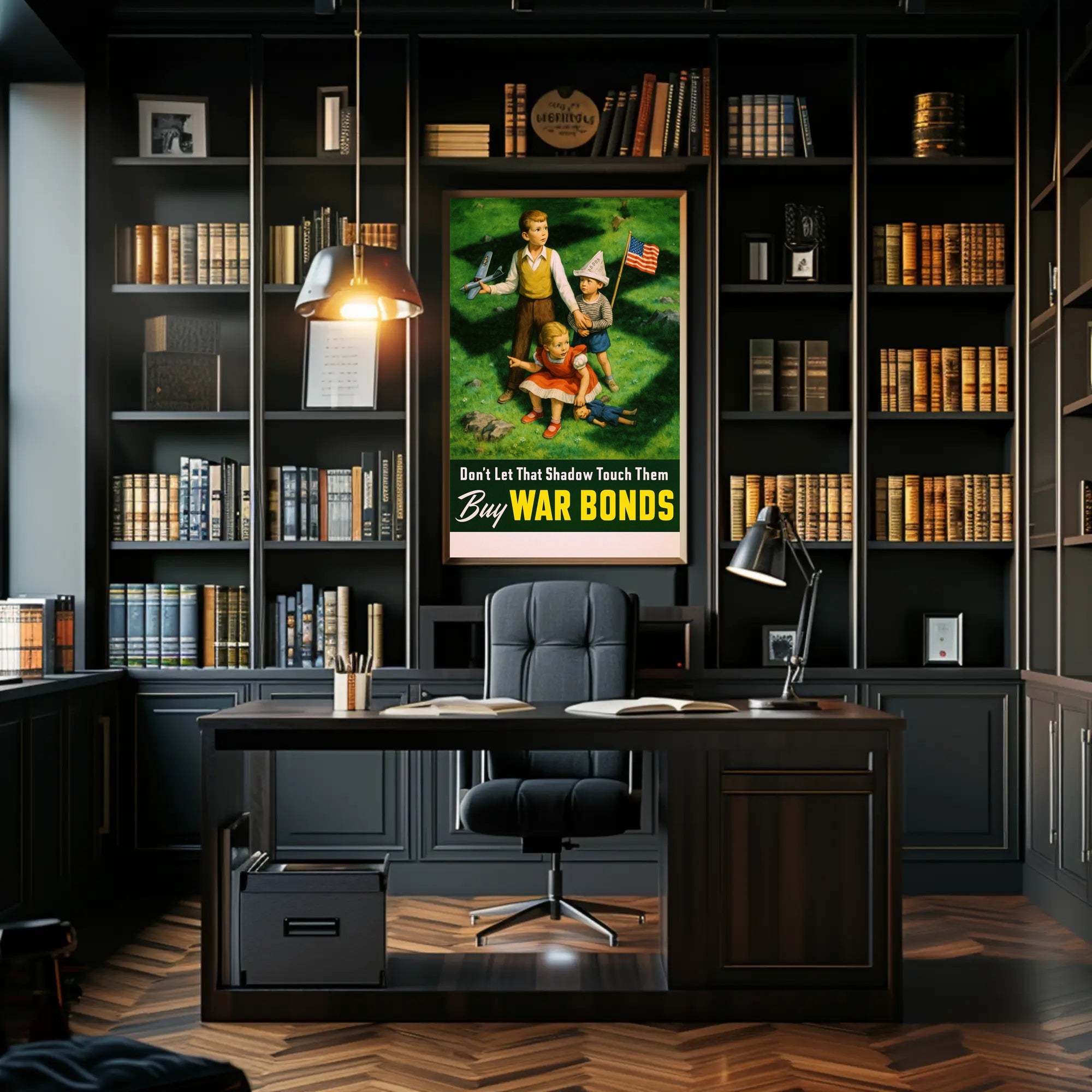 Don't Let That Shadow Touch Them Poster PosterGoat