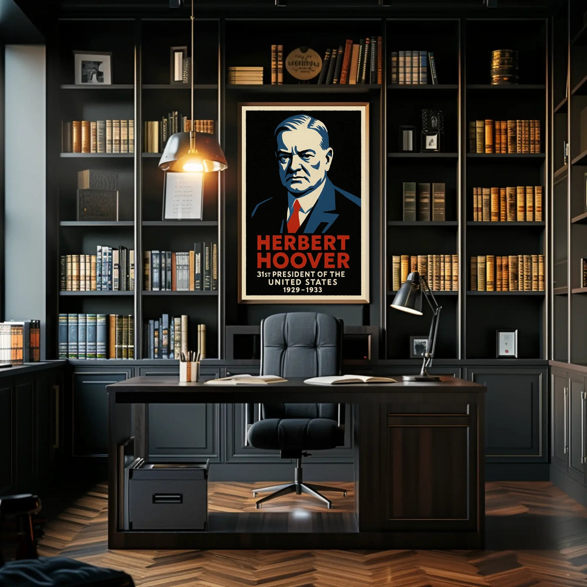 Herbert Hoover 31st President Poster