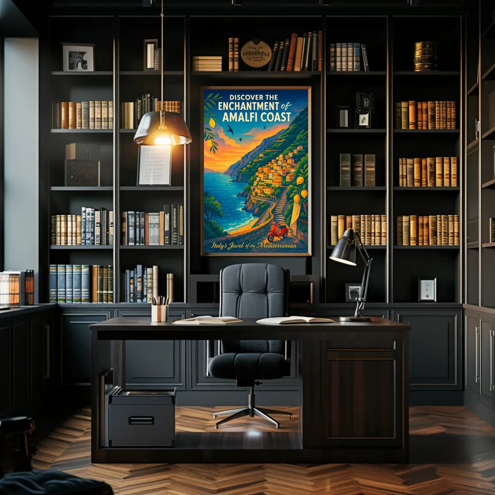 Discover the Enchantment of the Amalfi Coast Poster