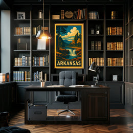 Arkansas Nature Poster