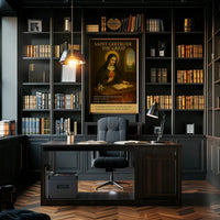 Saint Gertrude the Great Religious Heritage Poster