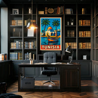 Vibrant Tunisia Poster
