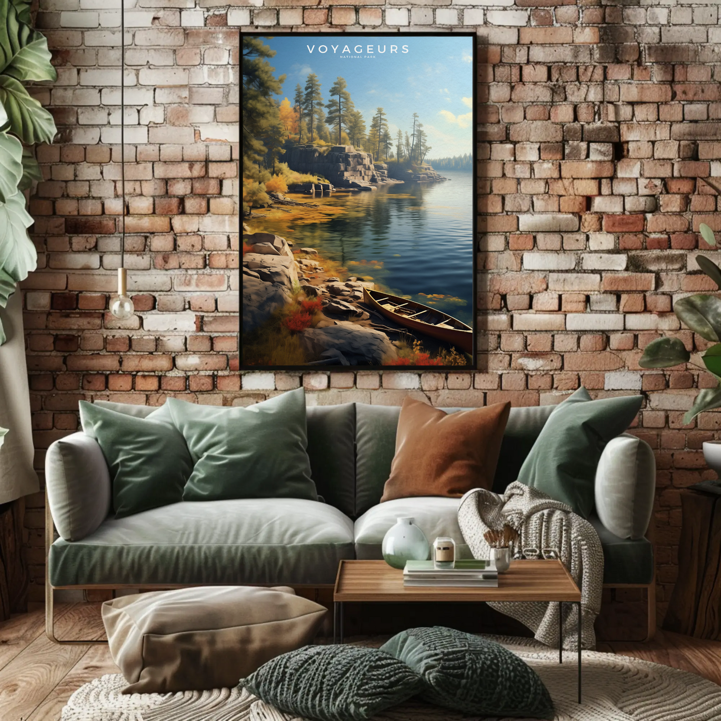 Voyageurs National Park Poster