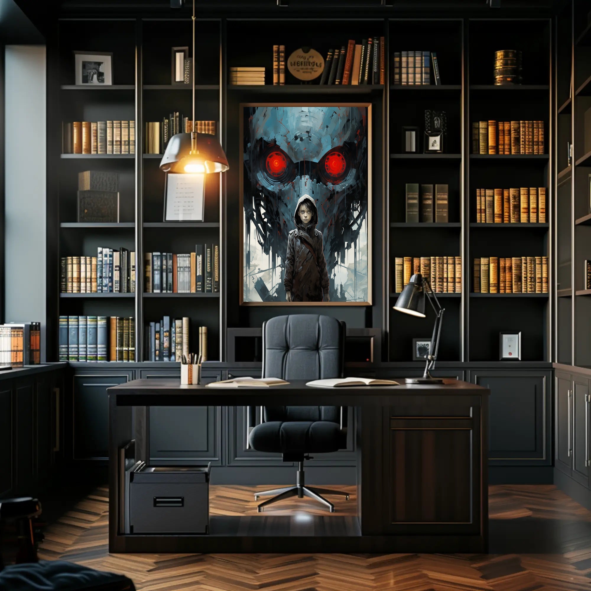 The Watchful Machine Poster PosterGoat