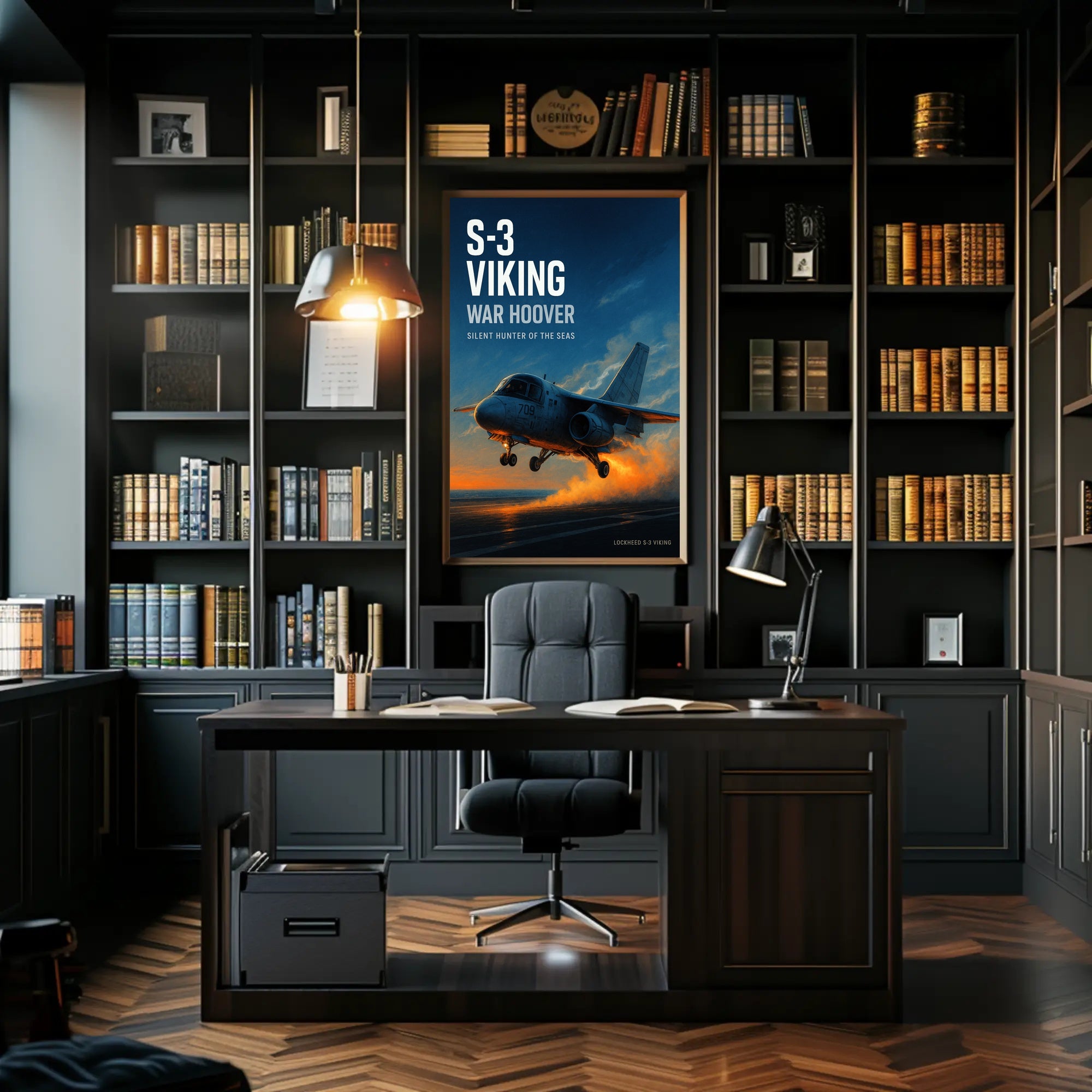 S-3 Viking Silent Hunter of the Seas Poster PosterGoat