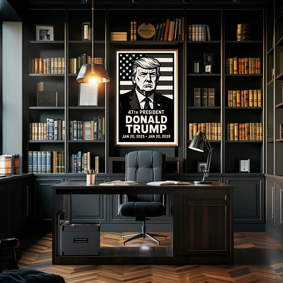 Donald Trump 47th President Poster