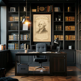 George Washington 1st President Poster PosterGoat