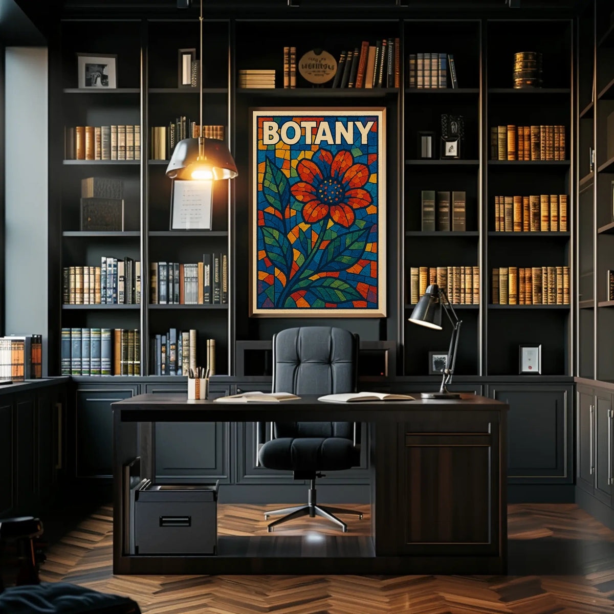 Vibrant Botany Poster