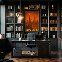 New York Skyline Poster