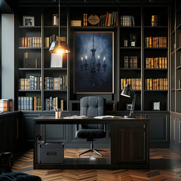 Ethereal Chandelier Poster