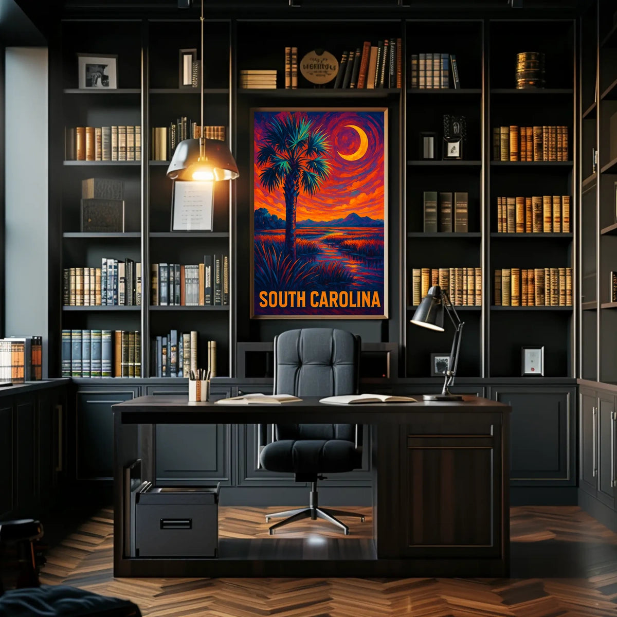 South Carolina Landscape Poster
