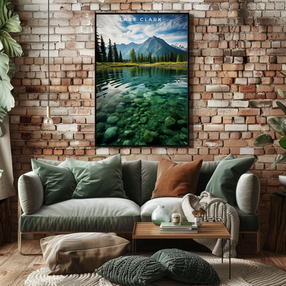 Lake Clark National Park Poster