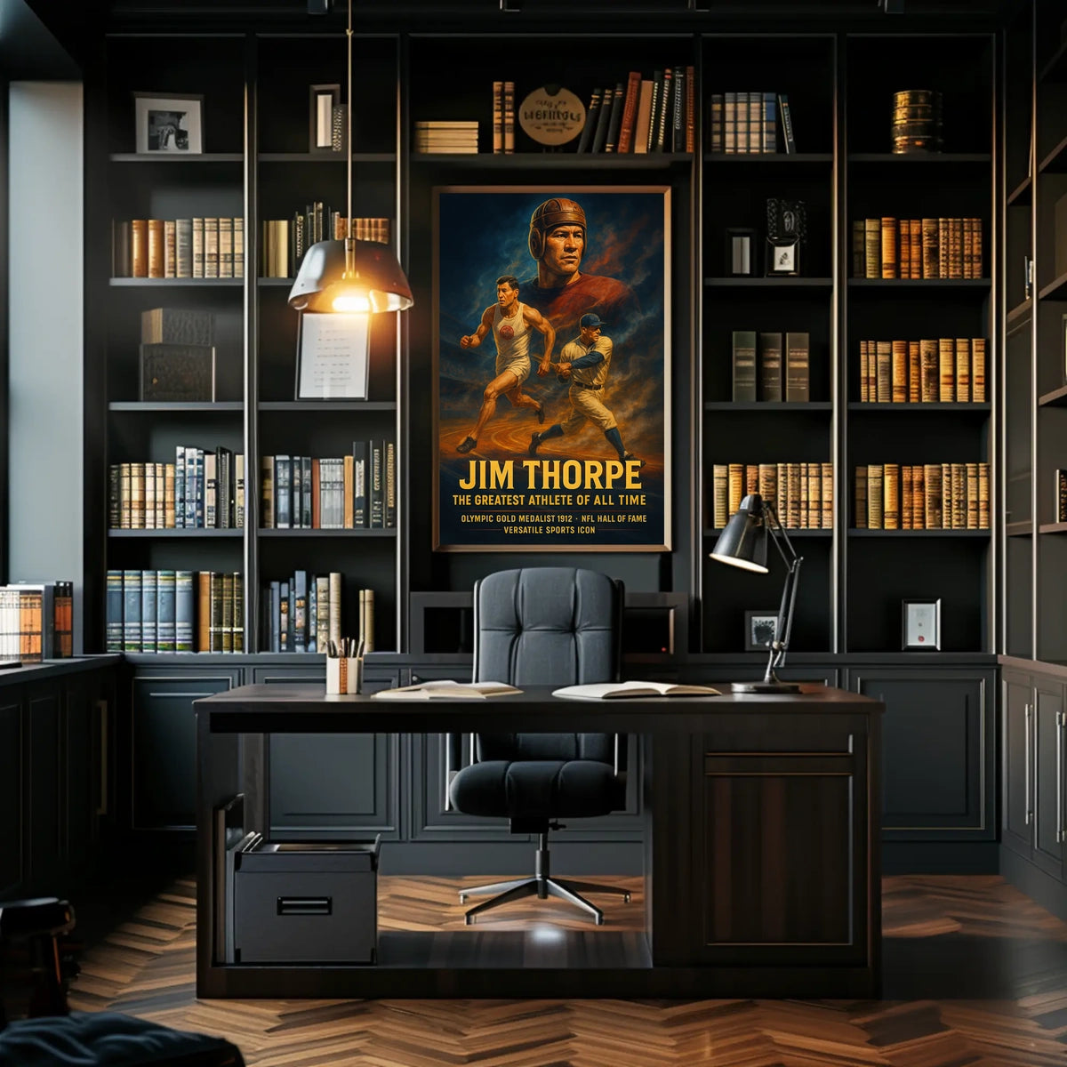 Jim Thorpe The Greatest Athlete of All Time Jim Thorpe Poster