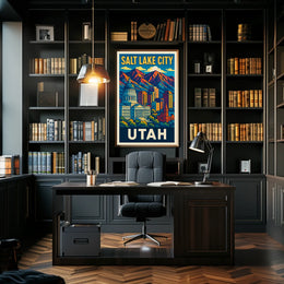 Salt Lake City Utah Poster