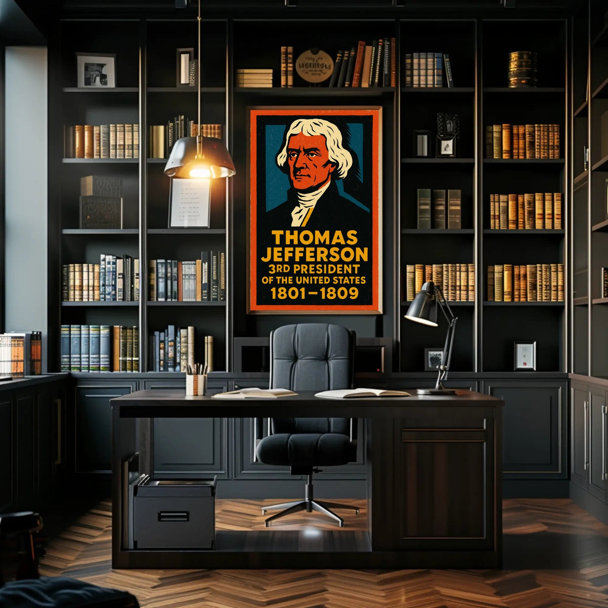 Thomas Jefferson 3rd President Poster