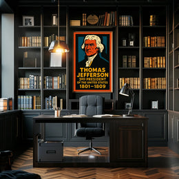 Thomas Jefferson 3rd President Poster