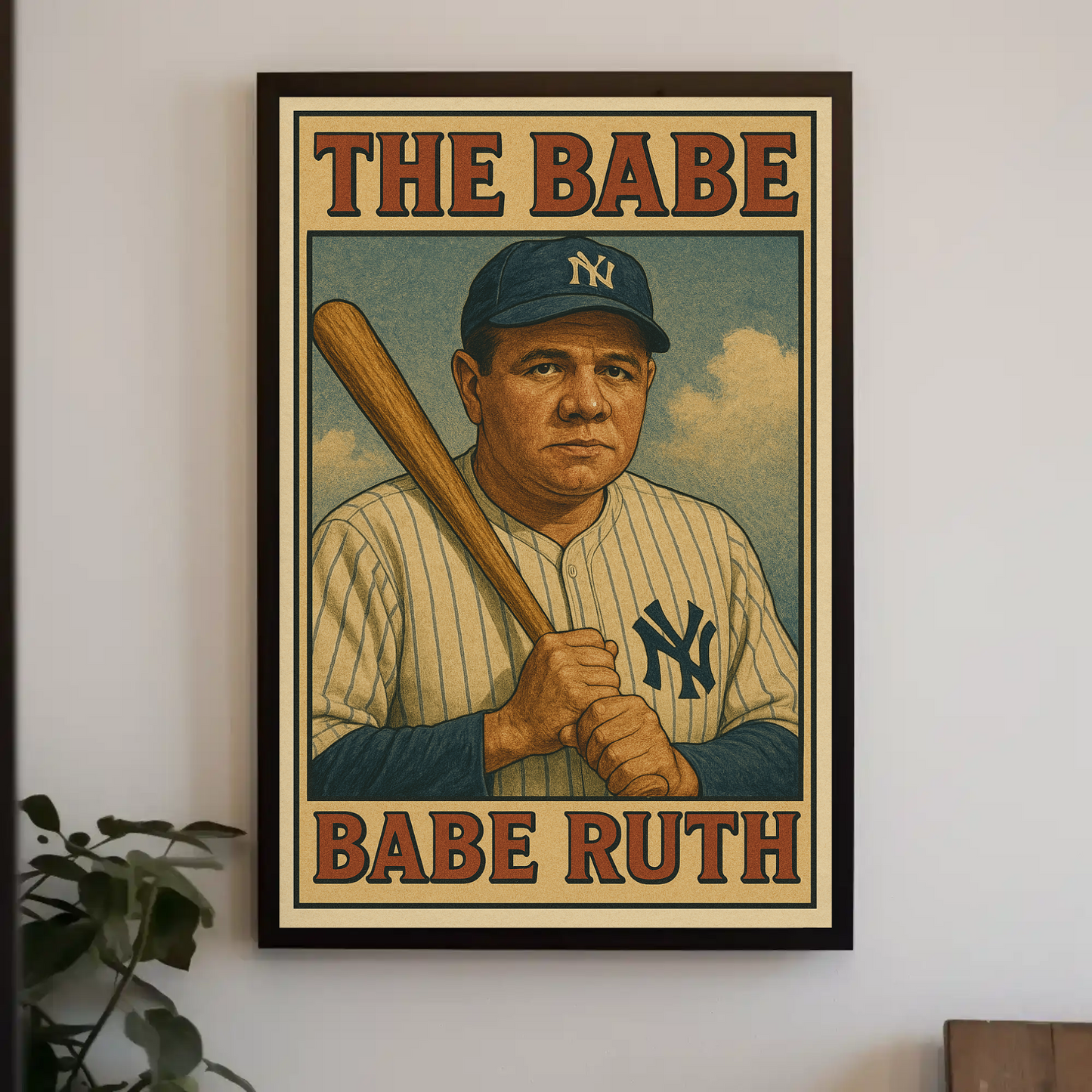 The Babe Ruth Poster 2 Vintage Poster