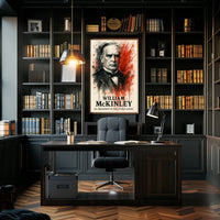William McKinley 25th President Poster