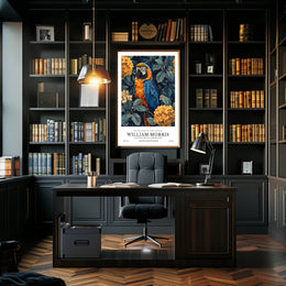 The Artistry of William Morris Exhibition Cultural Poster