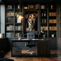 Portrait Of A Loyal Companion Poster PosterGoat