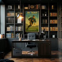 Jim Thorpe Legendary Athlete Poster
