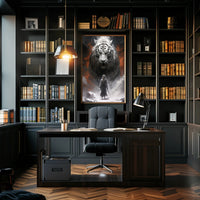 Warrior And The White Tiger Poster