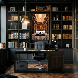 Futuristic Elegance Poster